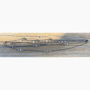 Double Necklace with beads